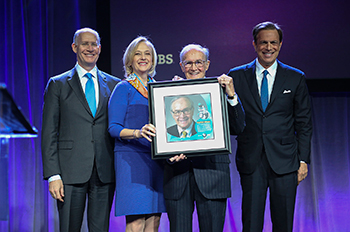 Newton N. Minow received the PBS “Be More” Award. 